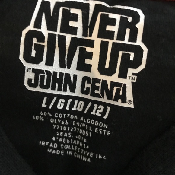 boy's john cena long sleeve t-shirt size L / G - Picture 5 of 5